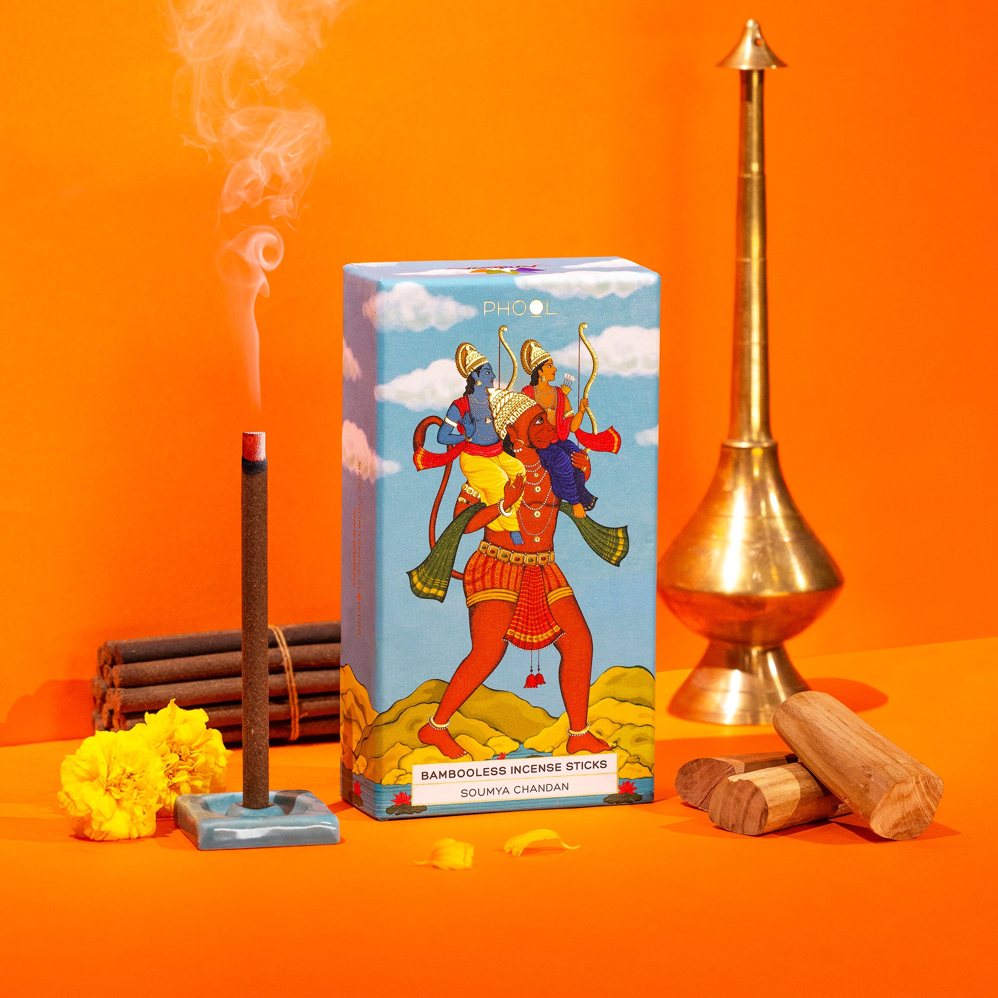 Bambooless Incense Sticks - Ayodhya Sandalwood