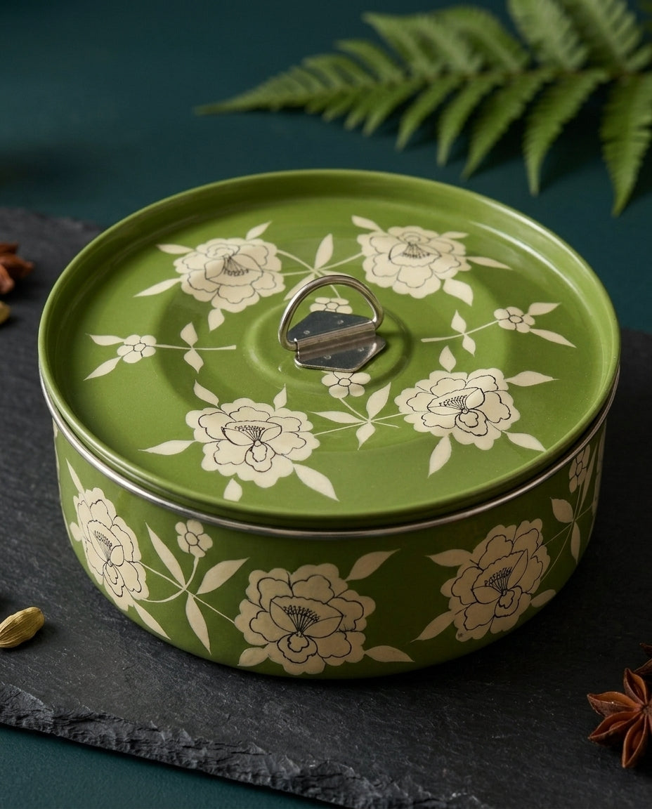 The Garden Spice Box — Peony Olive