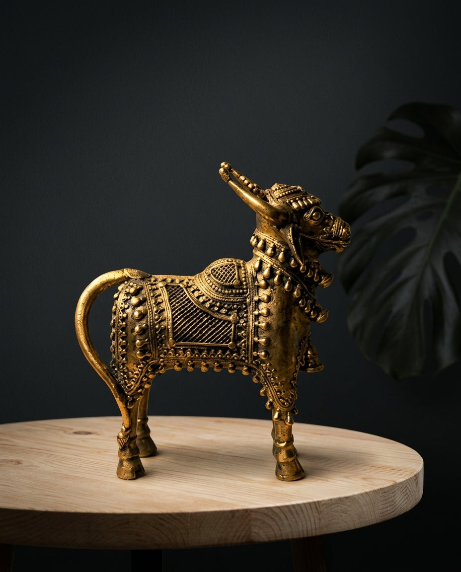 Dhokra Nandi — The Standing Sacred Bull