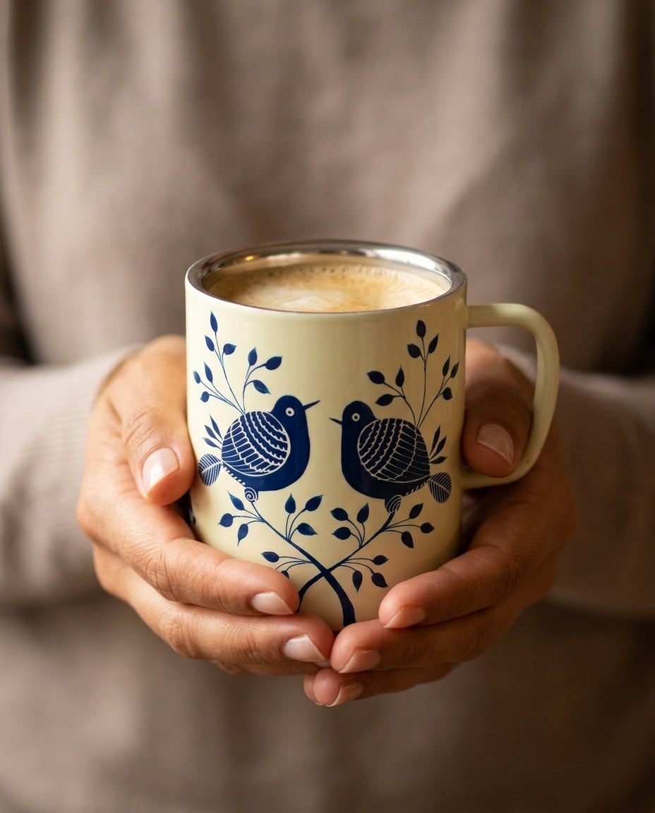 The Garden Mug — Two Birds