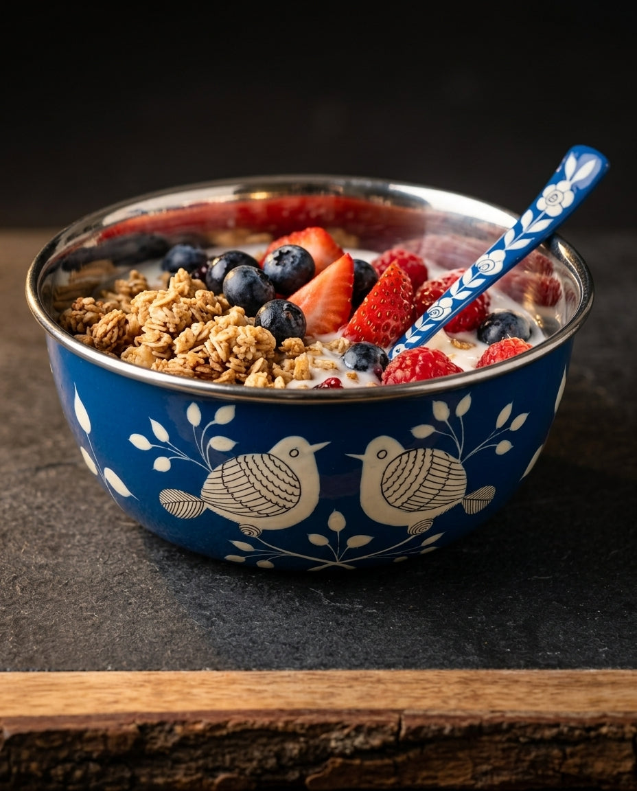 The Garden Breakfast Bowl + Spoon set — Two Birds