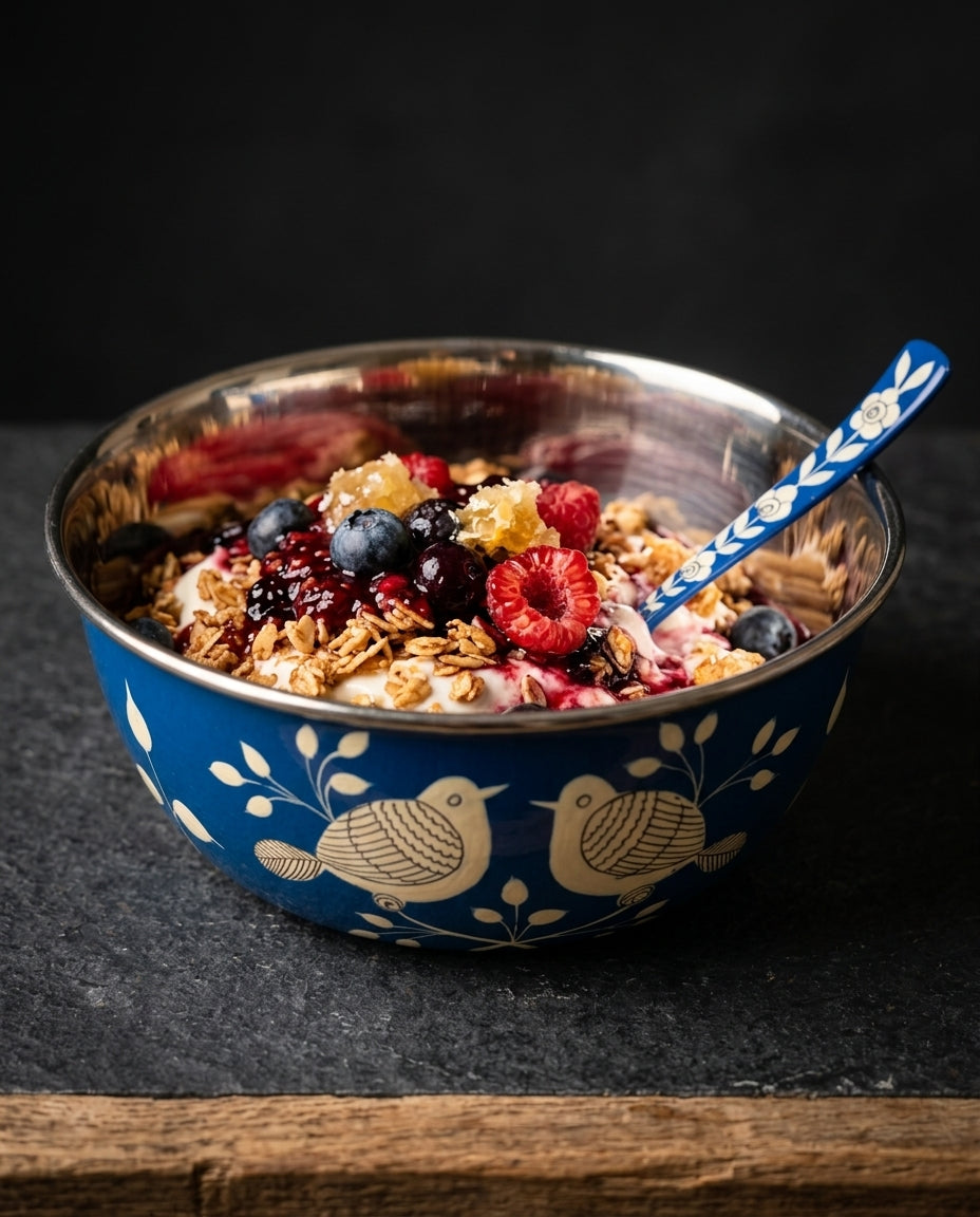 The Garden Breakfast Bowl + Spoon set — Two Birds