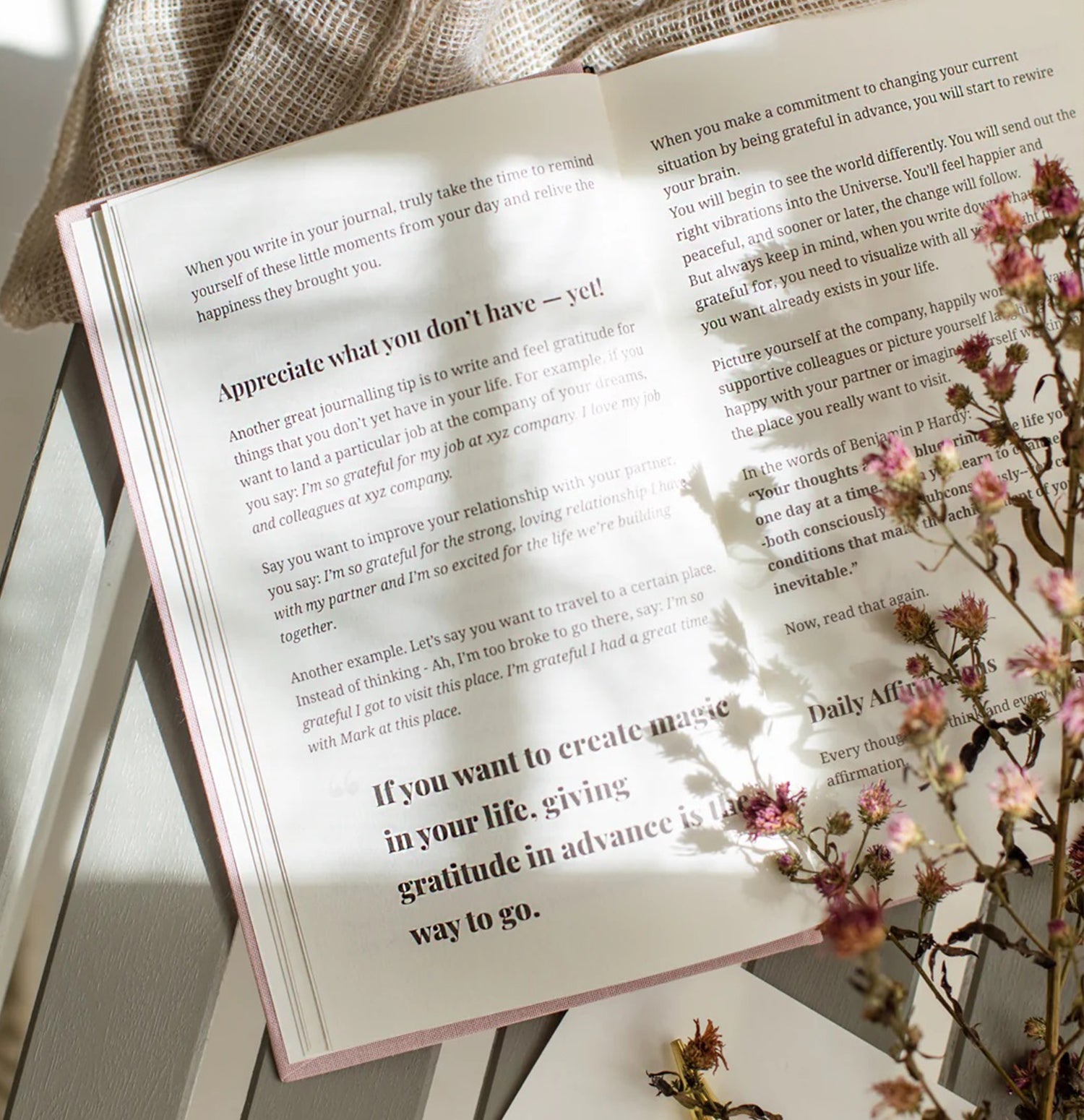 Gratitude Journal & Diary - Forest