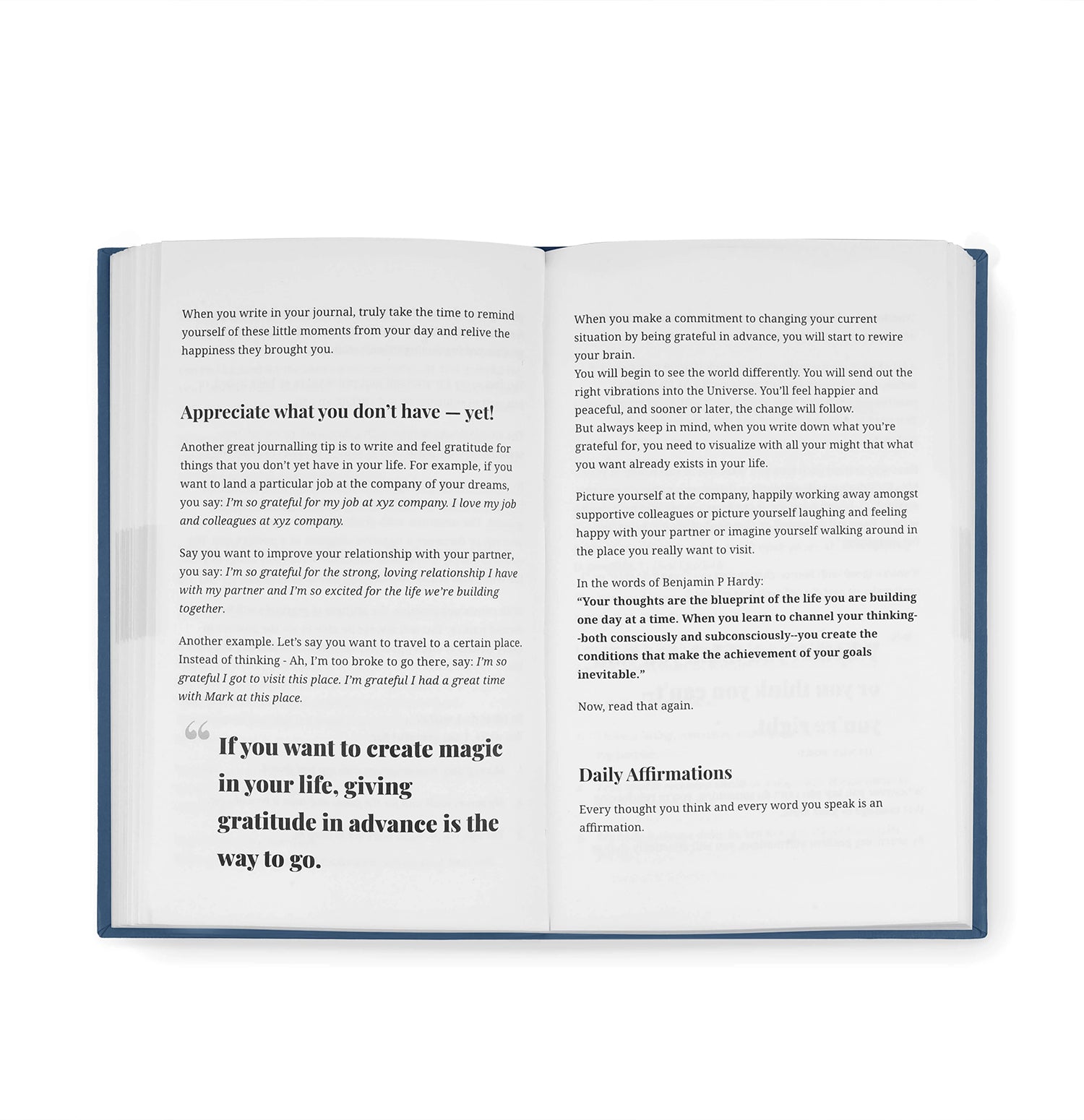 Gratitude Journal & Diary - Forest