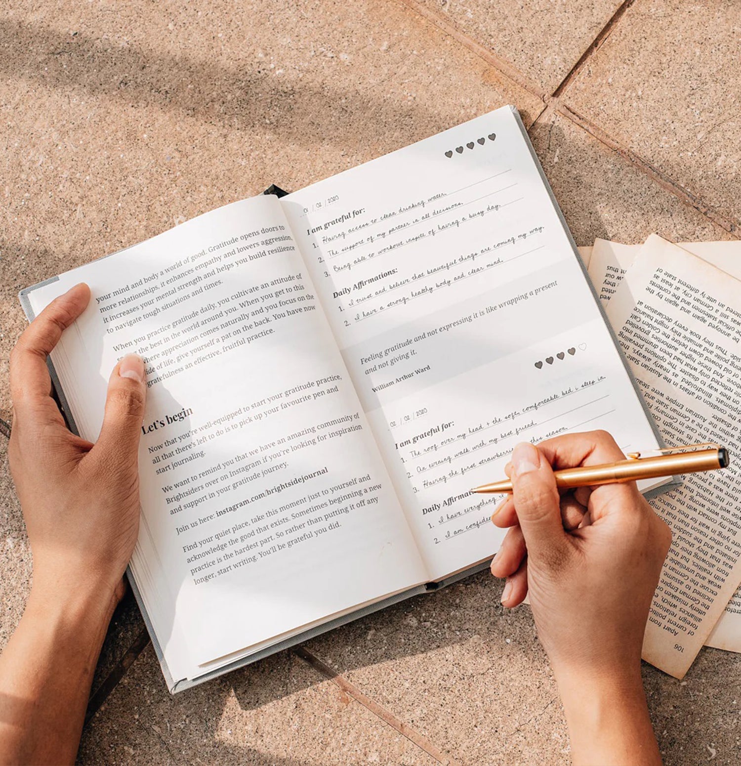 Gratitude Journal & Diary - Forest