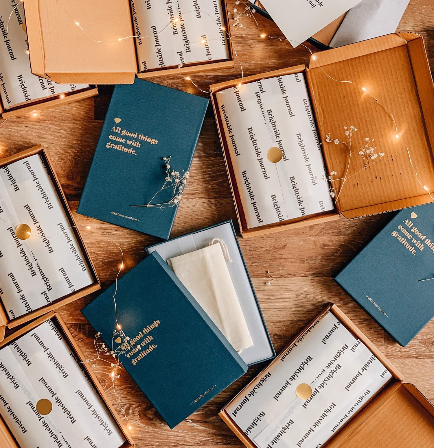 Gratitude Journal & Diary - Blue