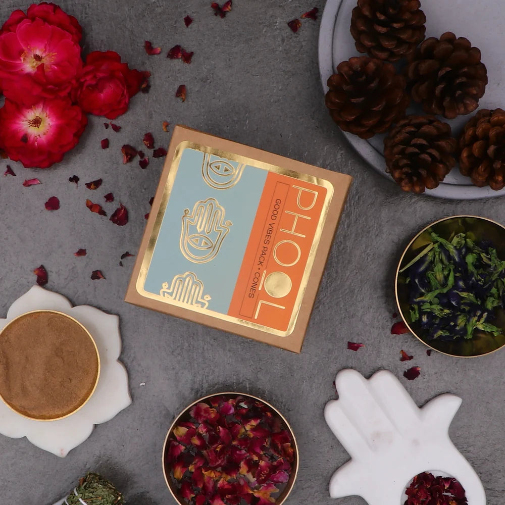 Goodvibes Combo Pack - (Indian Rose & White Cedar)