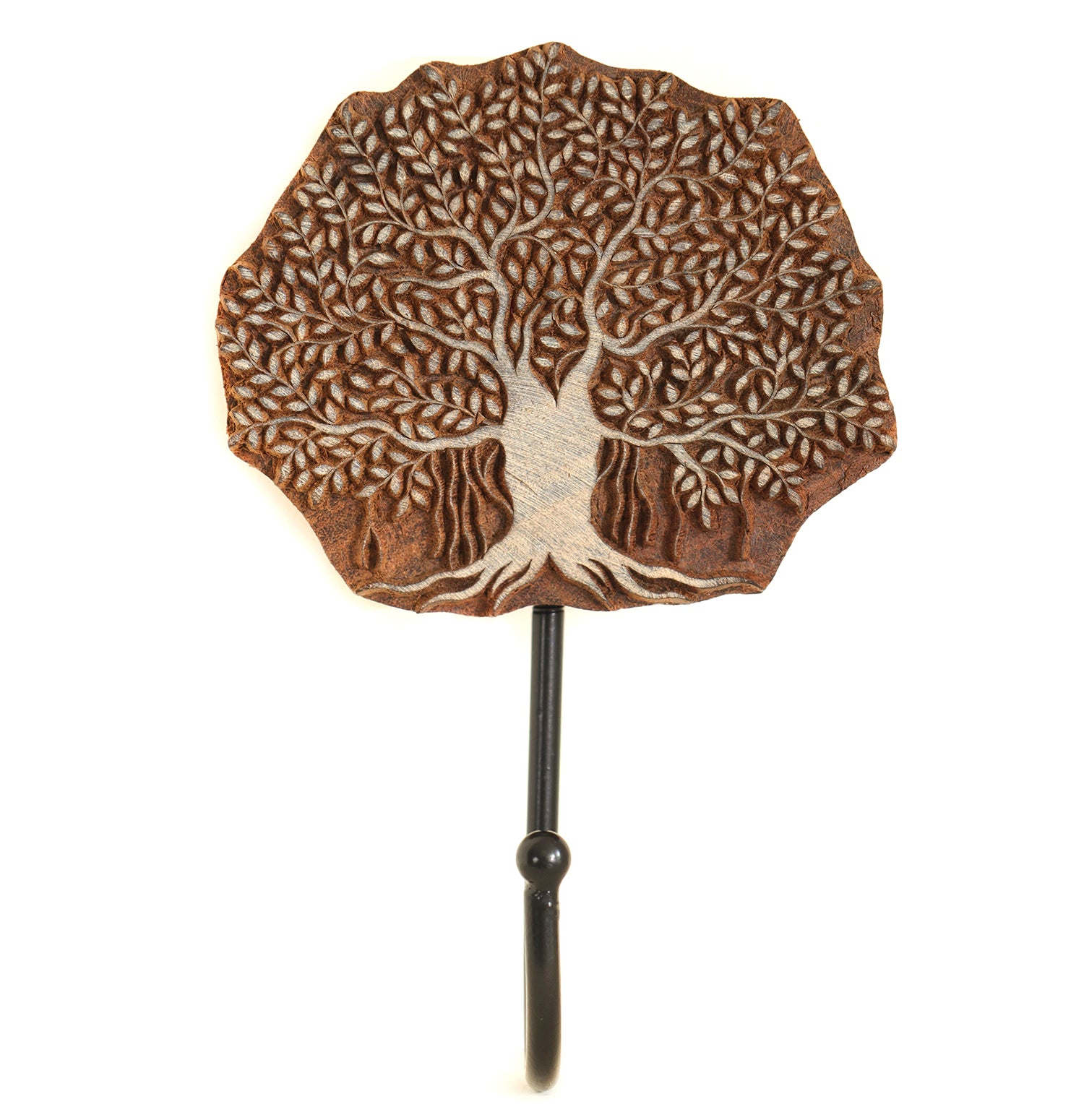 Handcrafted Tree of Life Wooden Hook