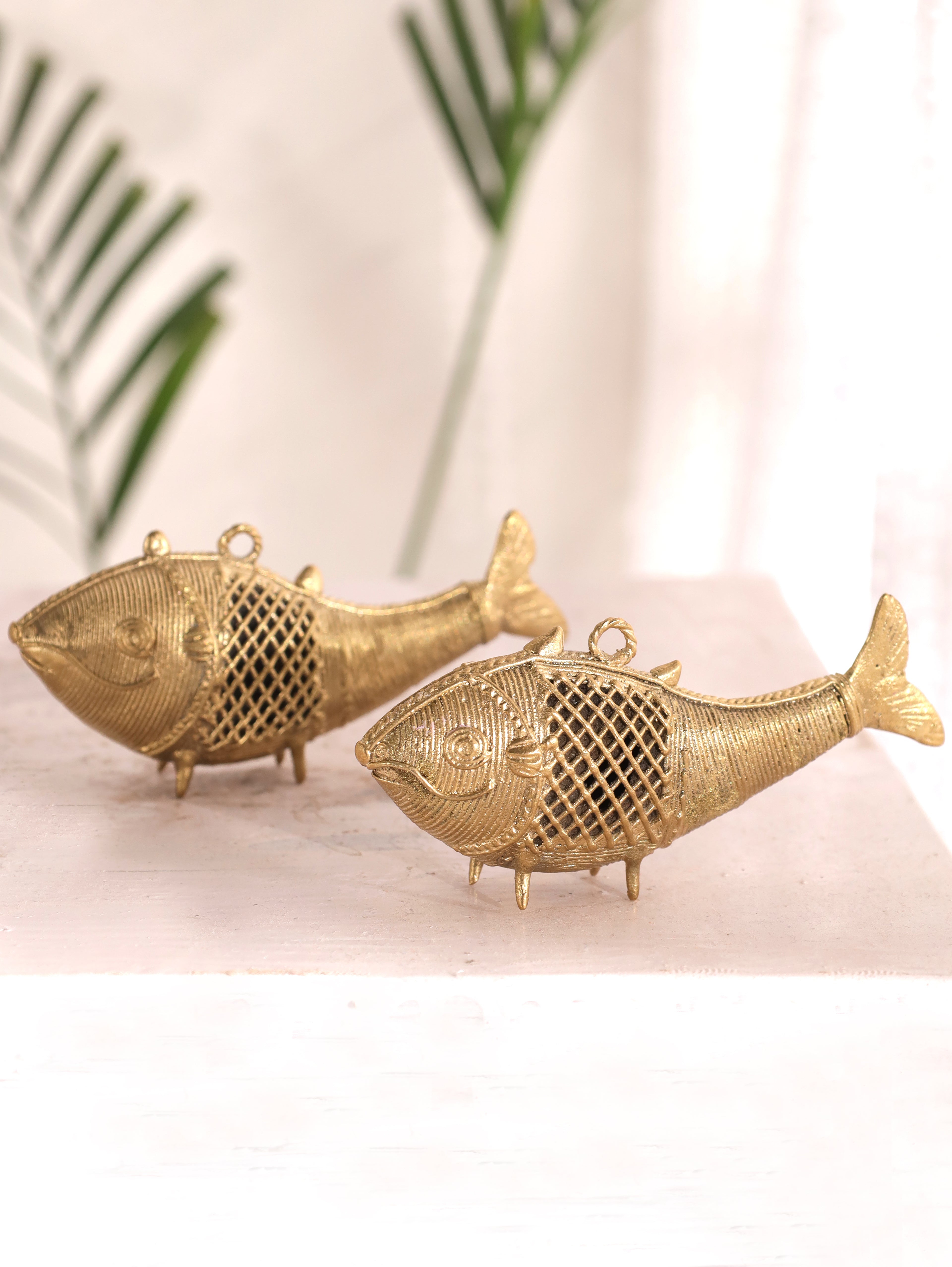 Dhokra Twin Fish