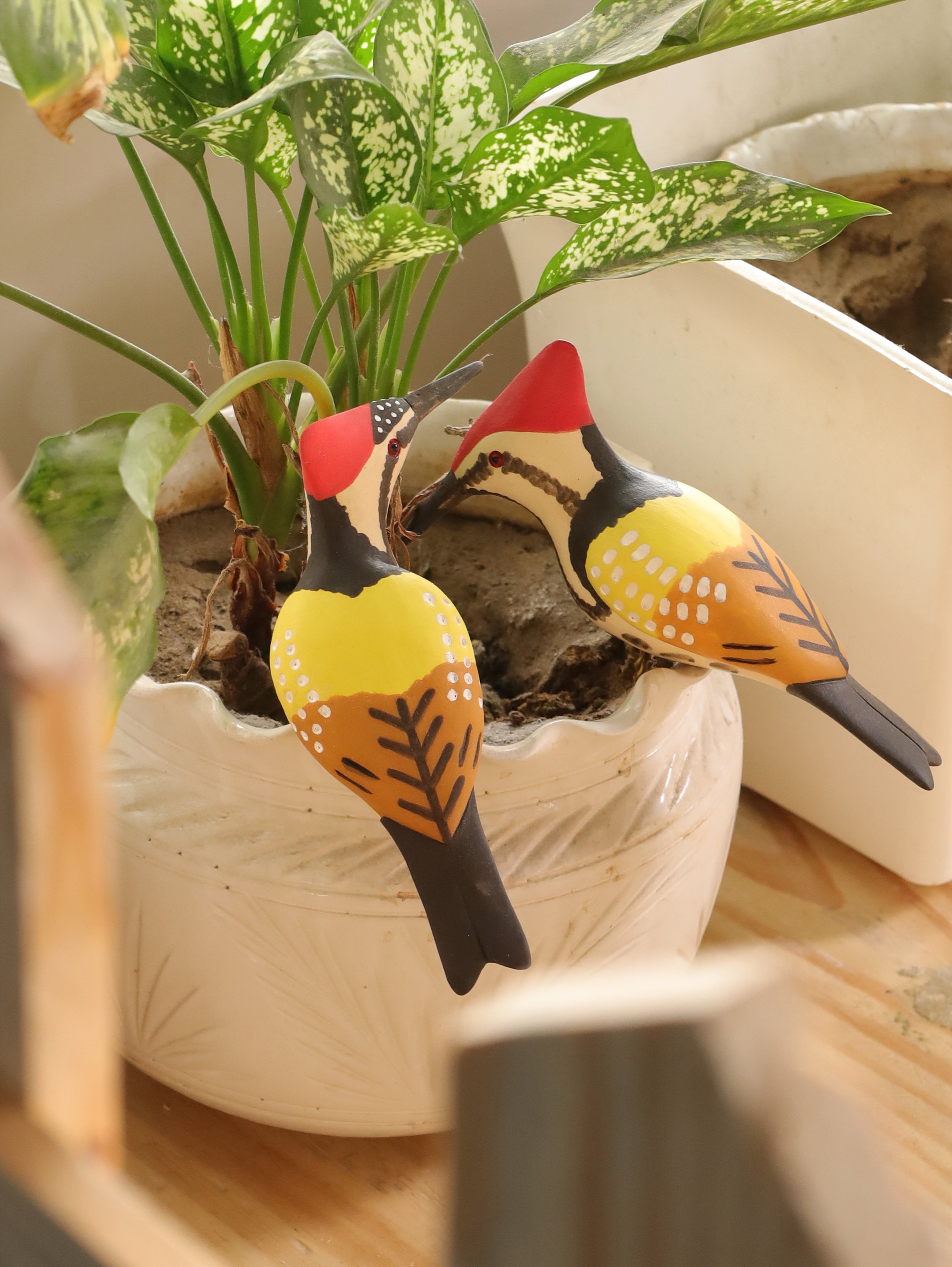 Scarlet Drummer (Set of 2)