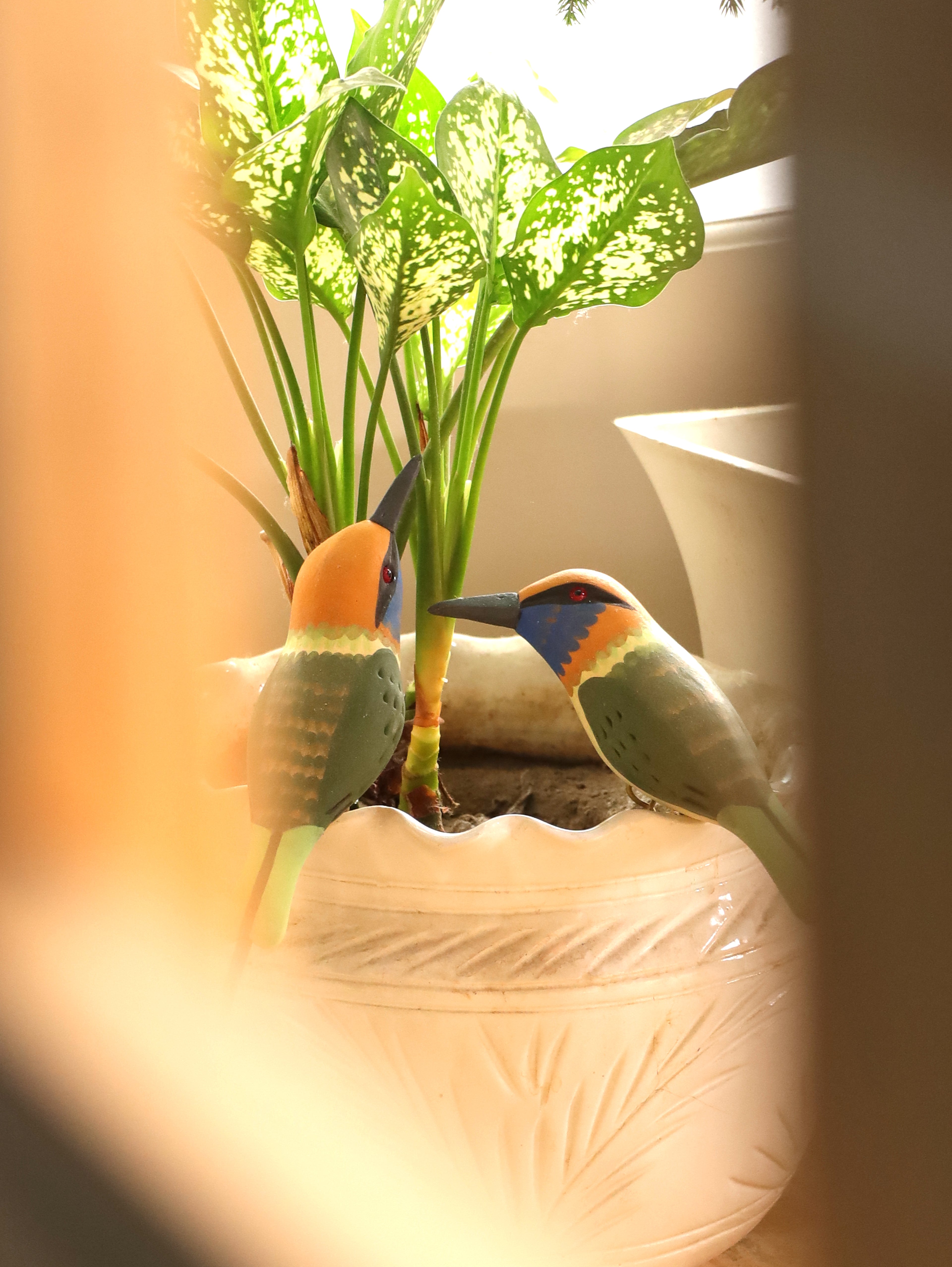Green Jewel Bird (Set of 2)