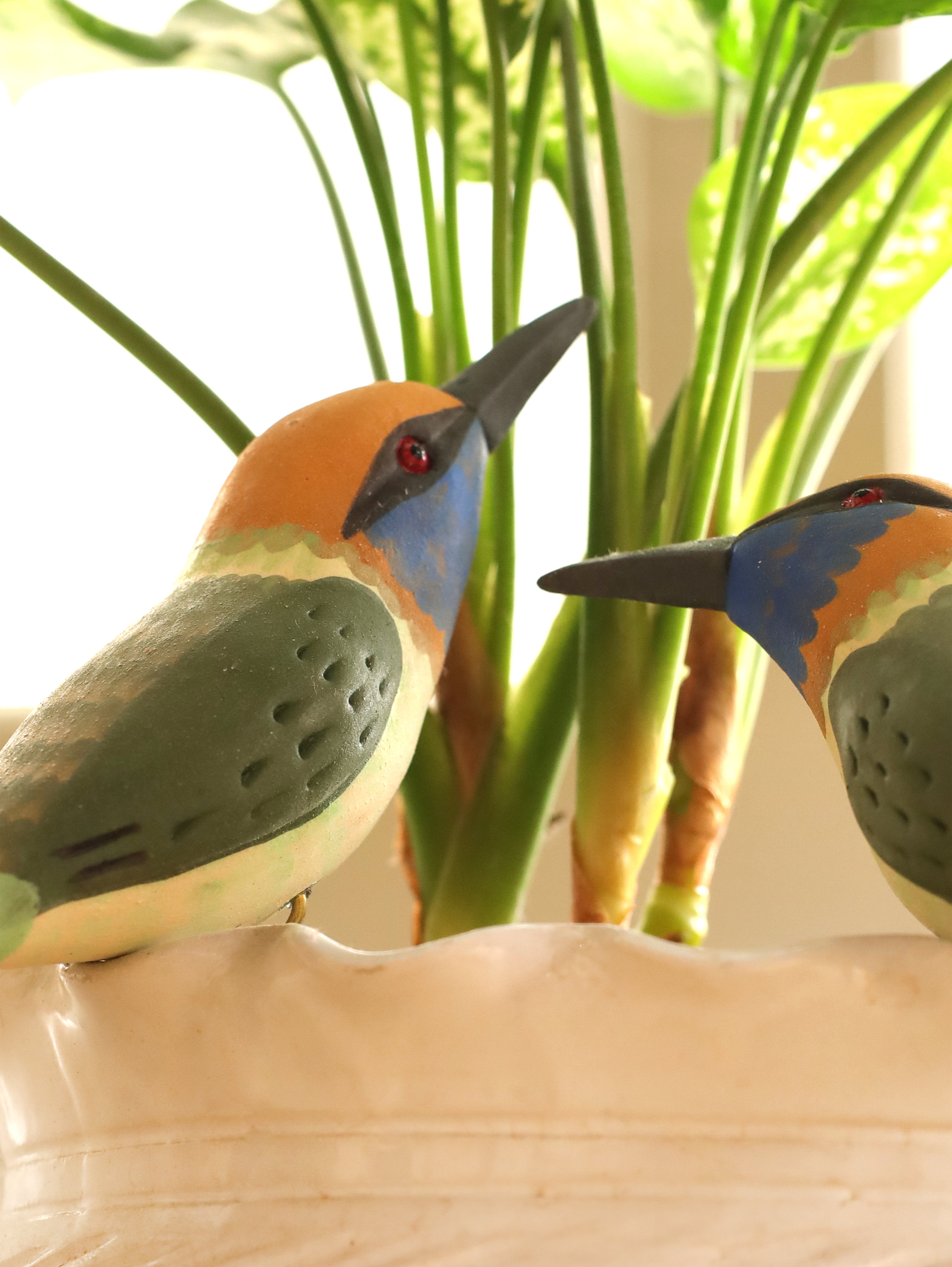 Green Jewel Bird (Set of 2)
