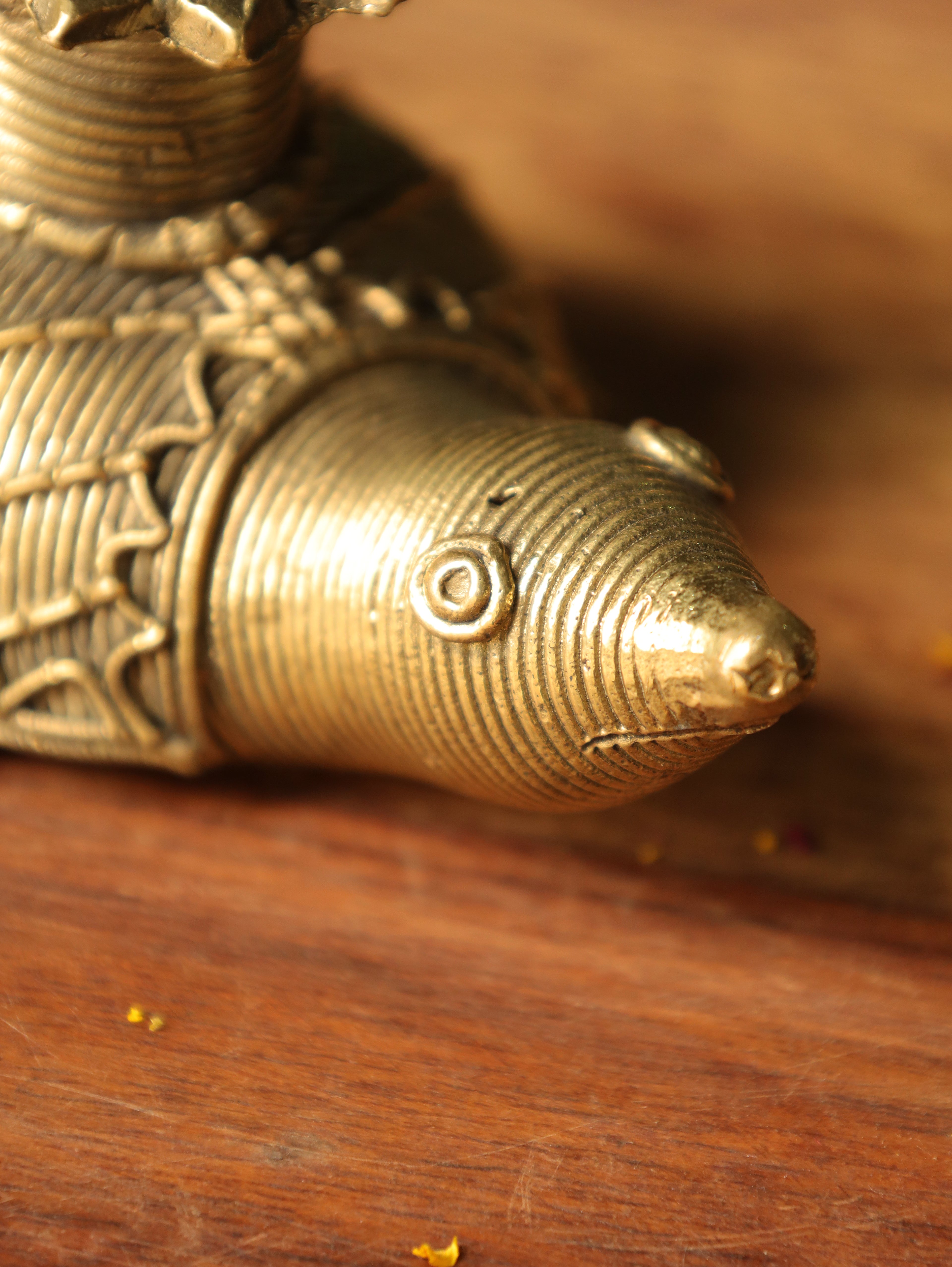 Dhokra Tortoise Candle Stand