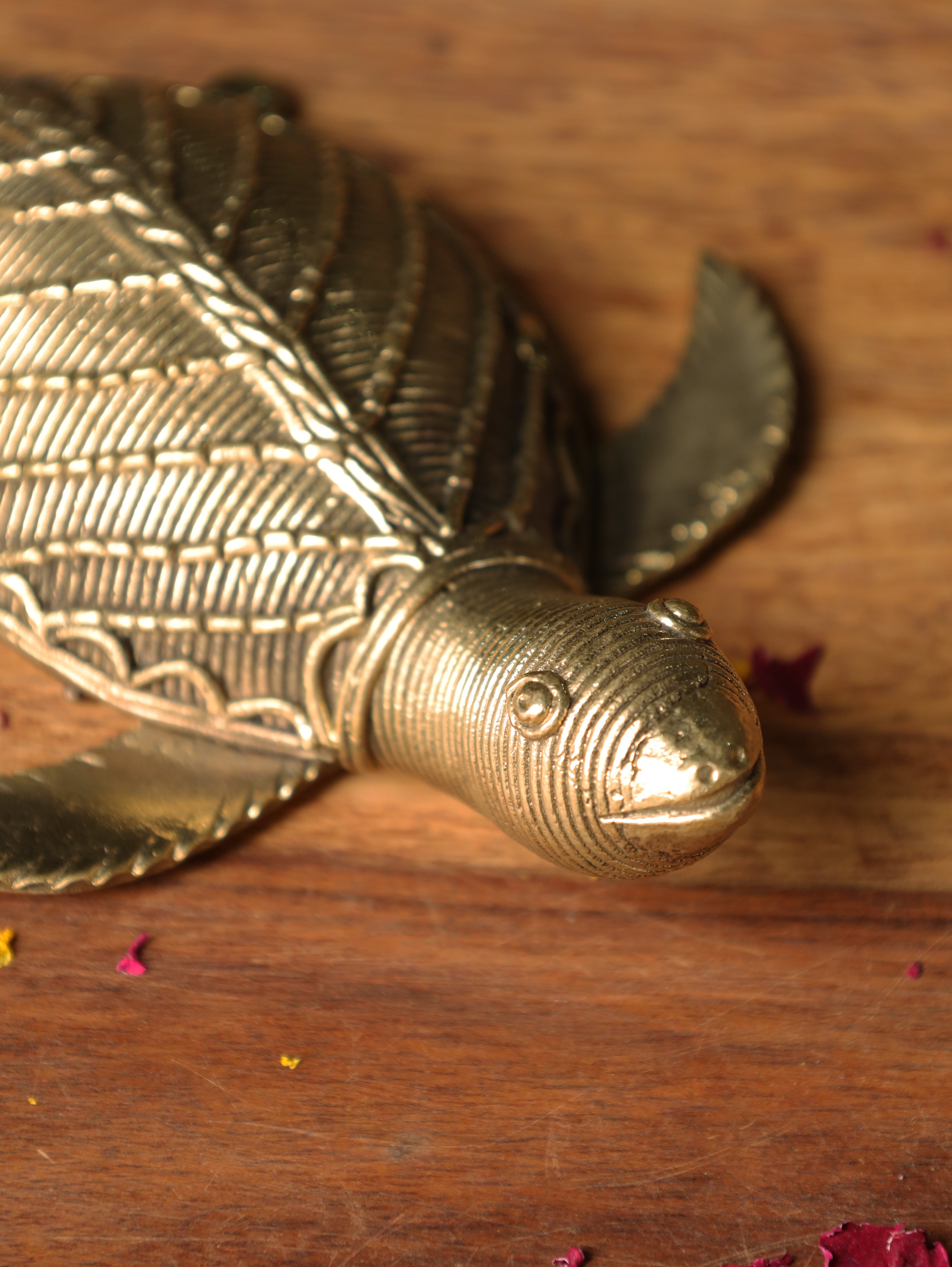 Dhokra Turtle Figurine