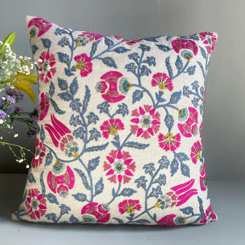 Bluebell Manor Cushion Cover