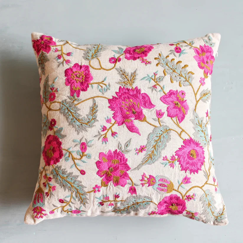Blossom Suzani Cushion Cover