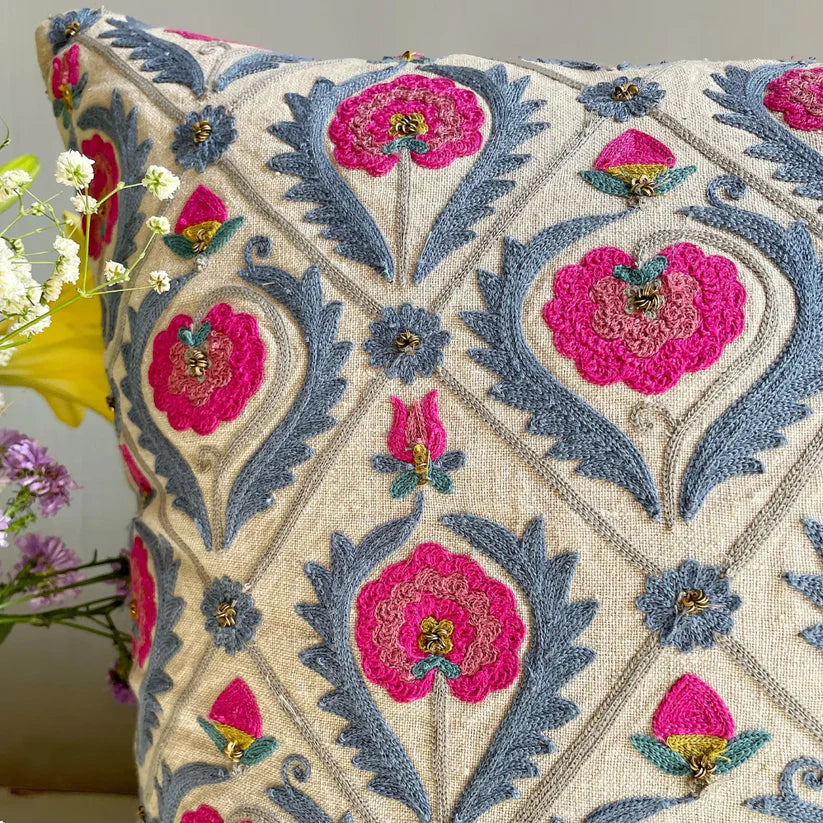 Oxford Bloom Cushion Cover