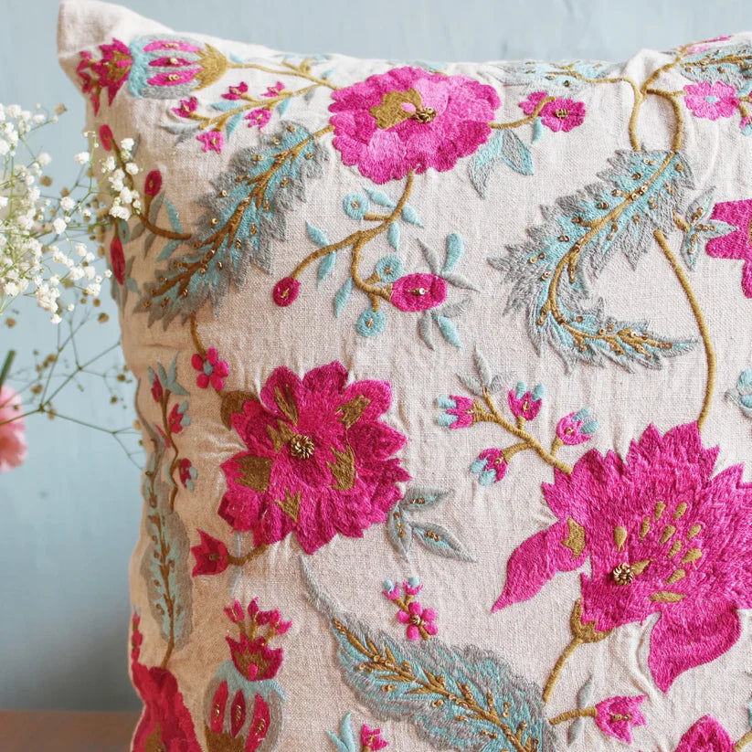 Blossom Suzani Cushion Cover