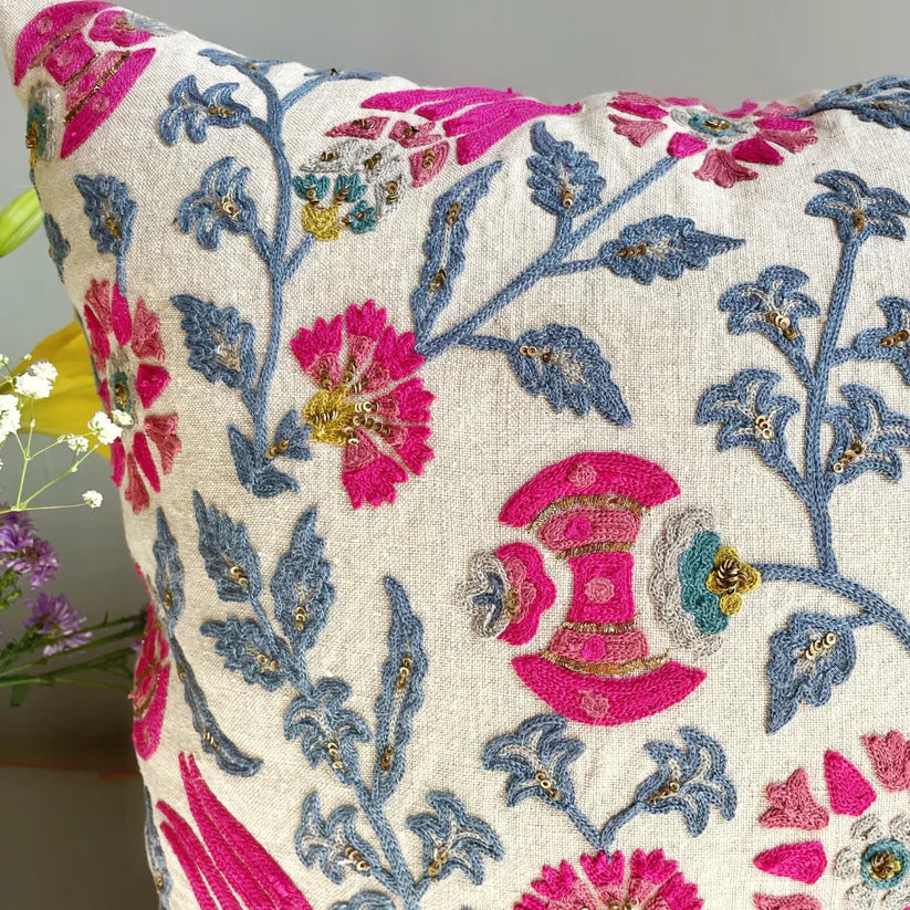 Bluebell Manor Cushion Cover