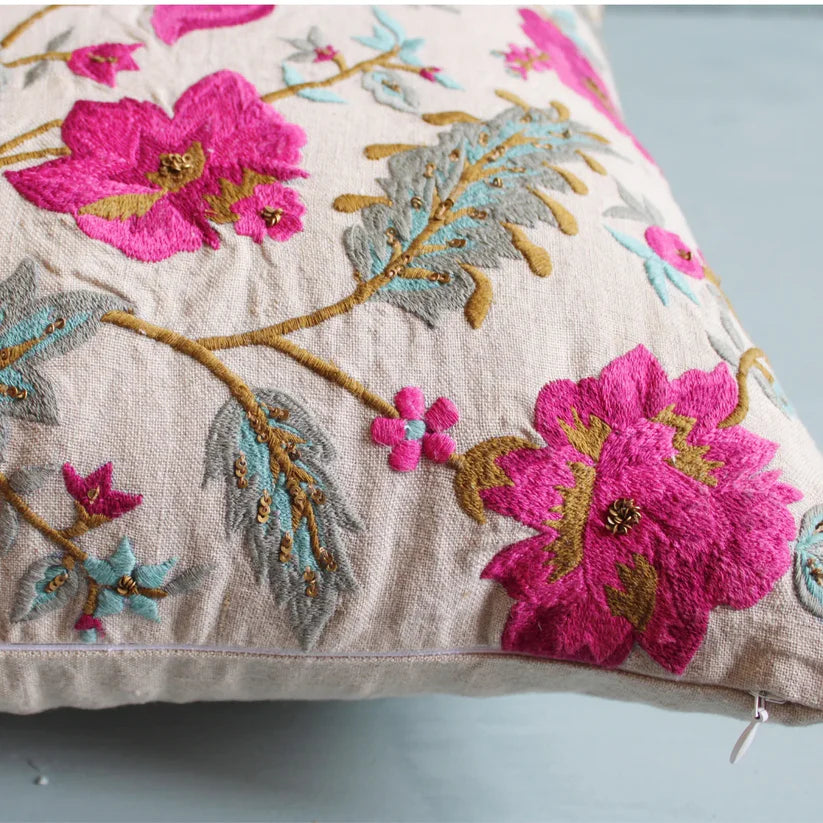 Blossom Suzani Cushion Cover