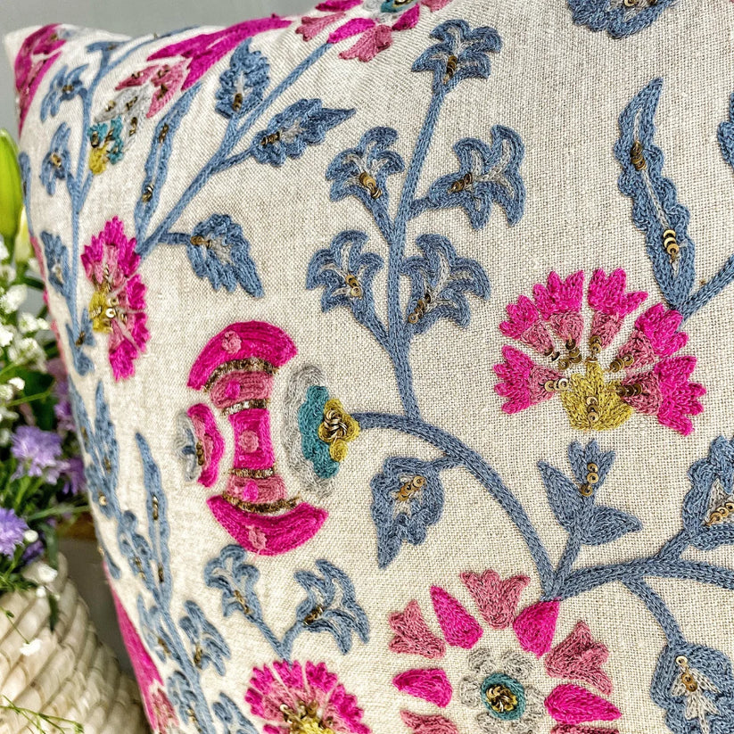Bluebell Manor Cushion Cover