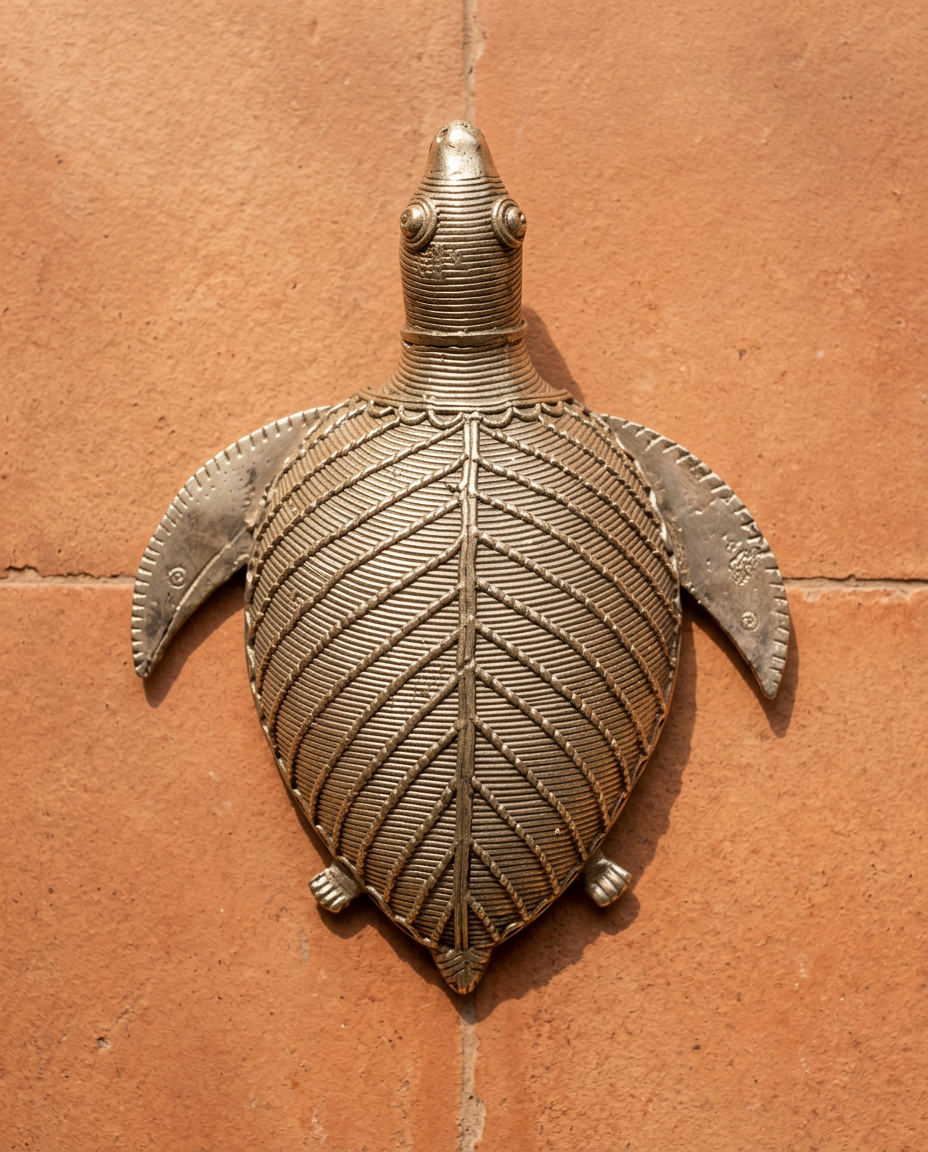 Dhokra Turtle — Large