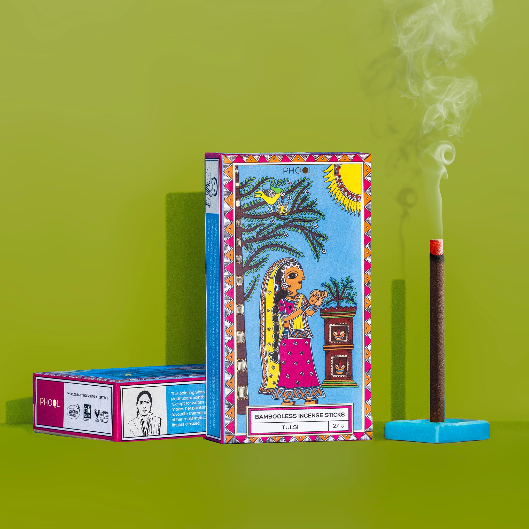 Bambooless Incense Sticks - Tulsi