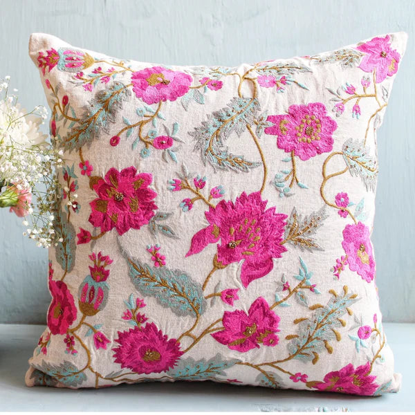 Blossom Suzani Cushion Cover