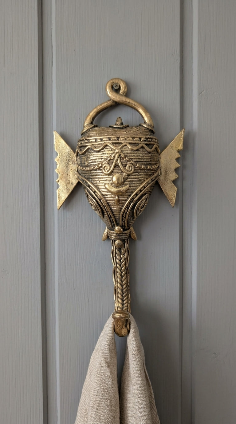 Dhokra Elephant Holder
