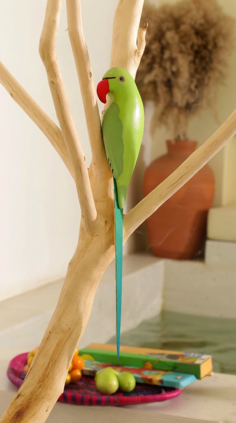 Indian Parakeet (Set of 2)