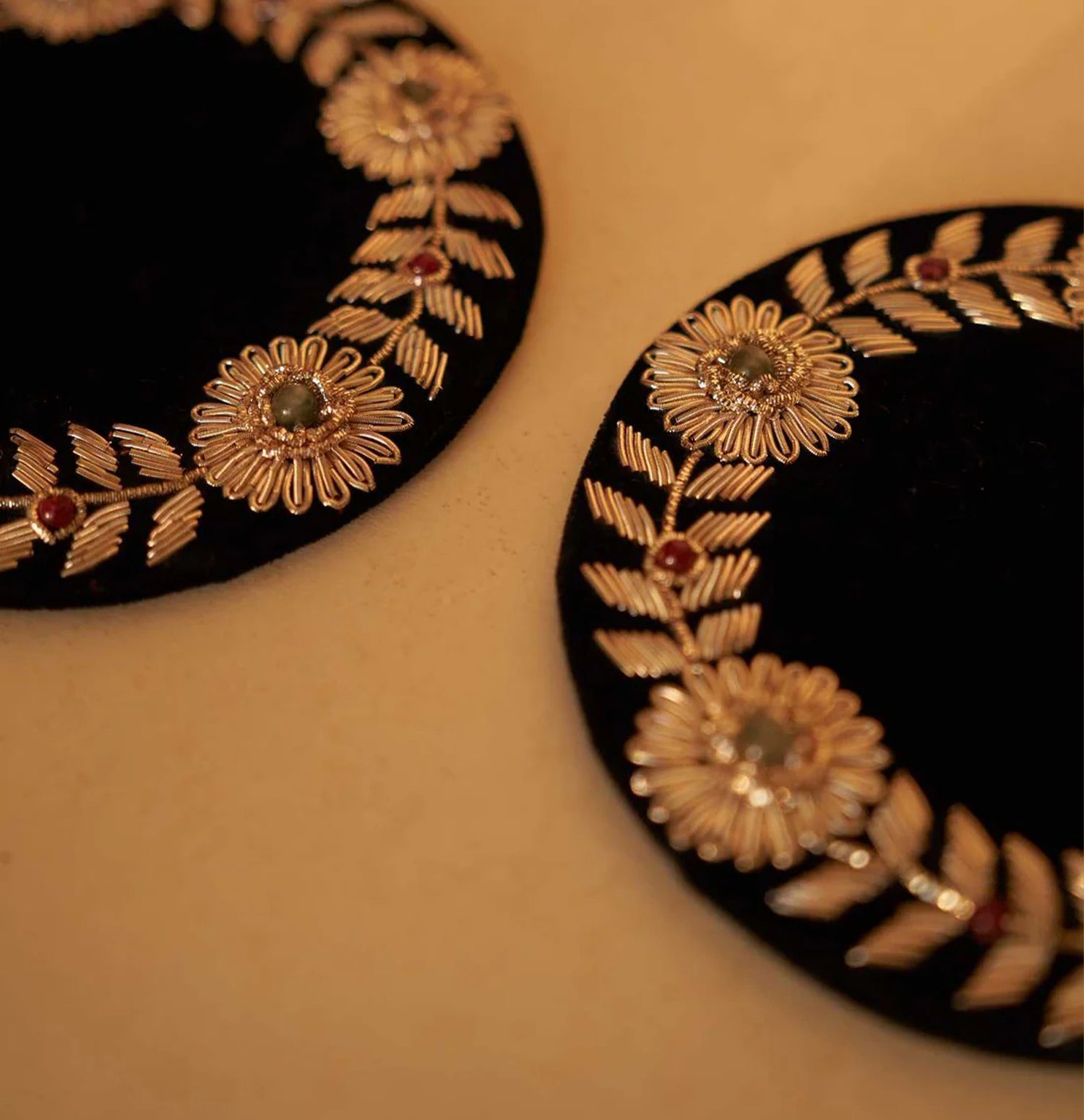 Zardozi Coasters (Set of 2)