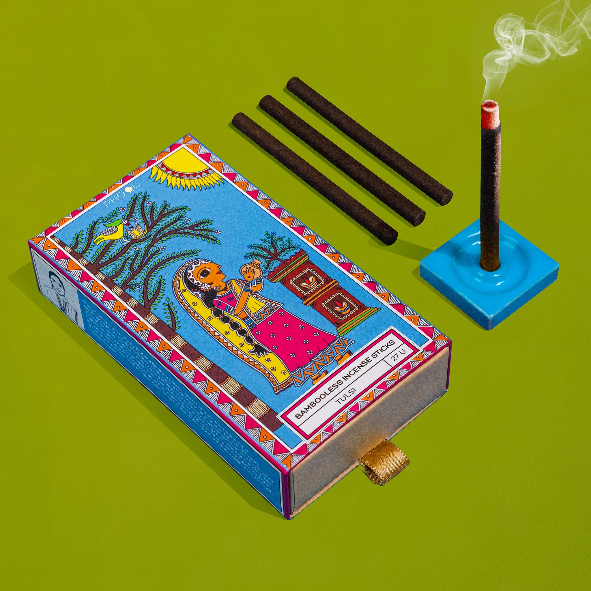 Bambooless Incense Sticks - Tulsi