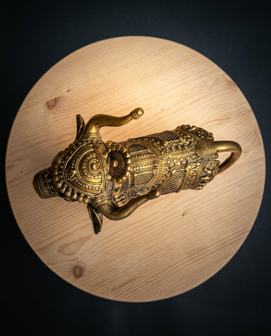 Dhokra Nandi — The Standing Sacred Bull