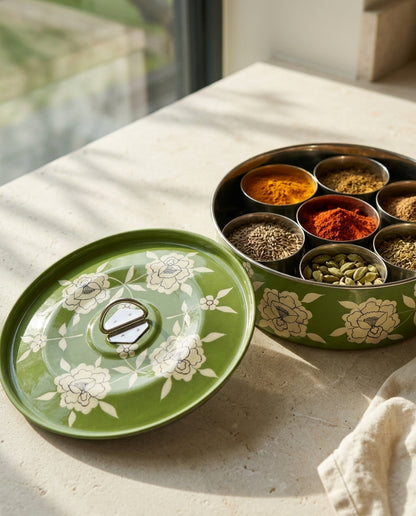 The Garden Spice Box — Peony Olive