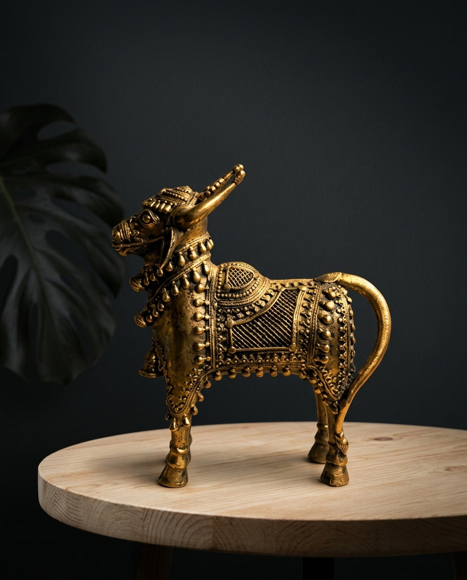 Dhokra Nandi — The Standing Sacred Bull