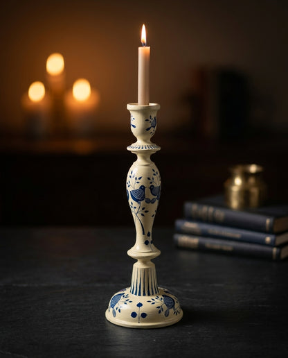 The Garden Candle Stand — Two birds