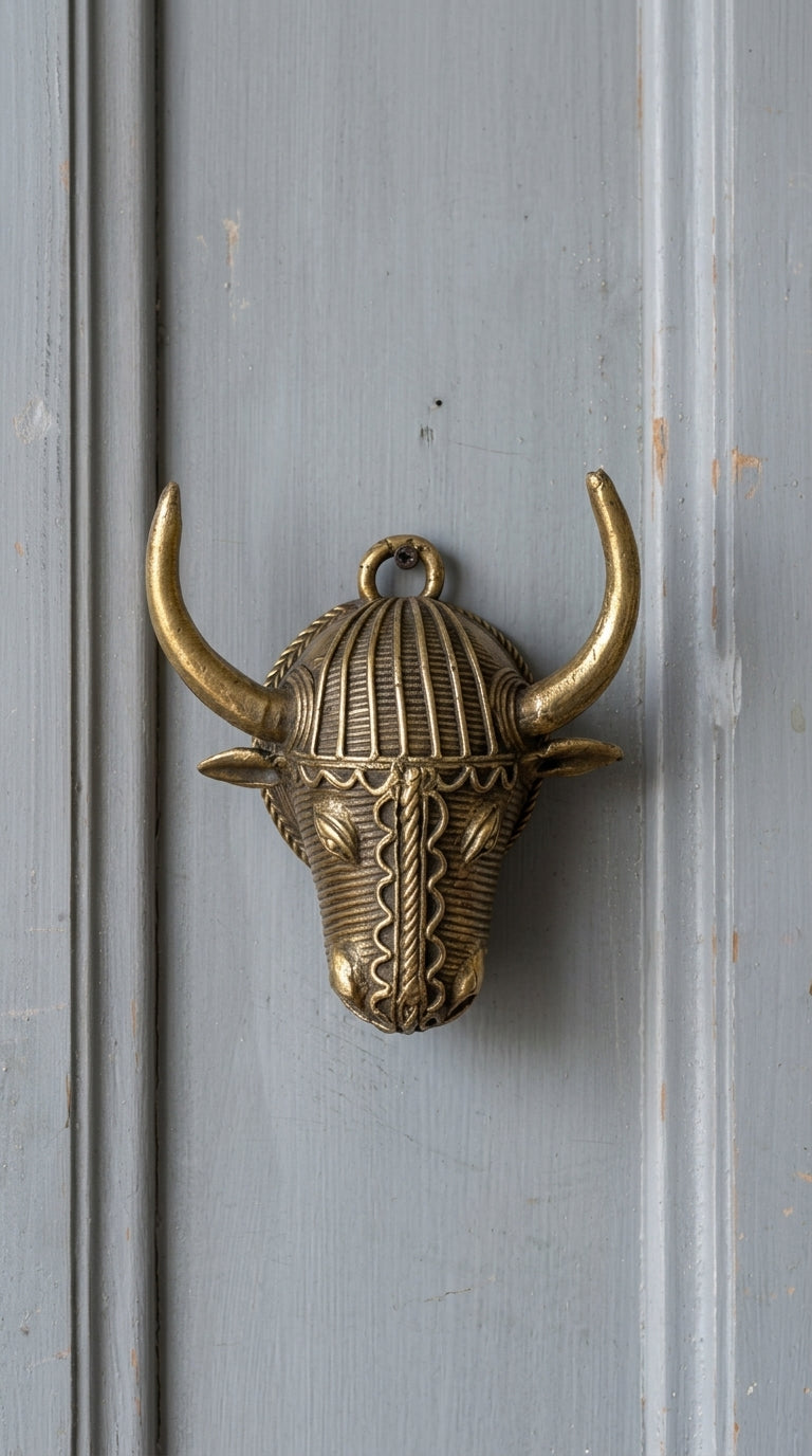 Dhokra Bull Key Holder