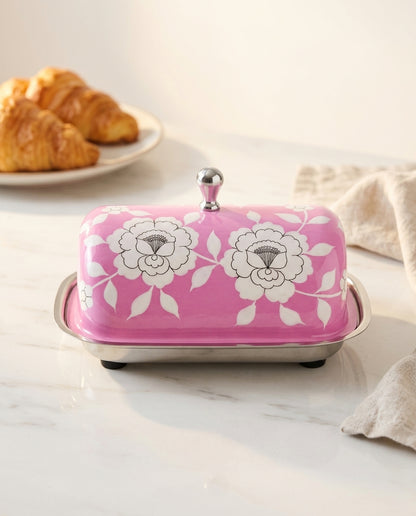 The Garden Butter Dish — Peony
