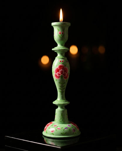 The Garden Candle Stand — Pistachio