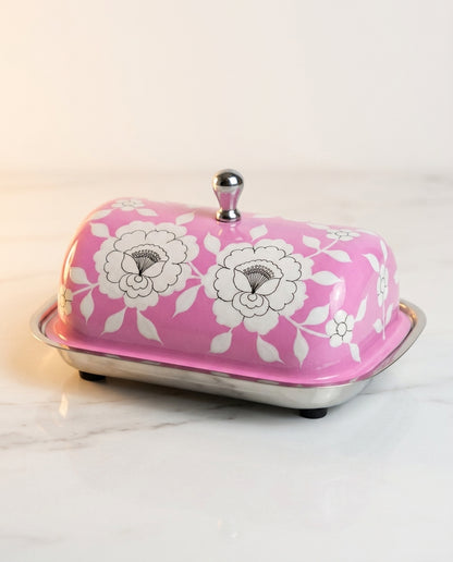 The Garden Butter Dish — Peony