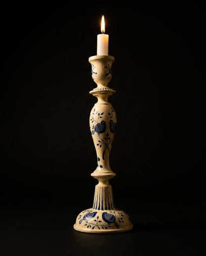 The Garden Candle Stand — Two birds