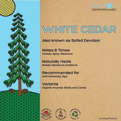 Natural Incense Sticks – White Cedar