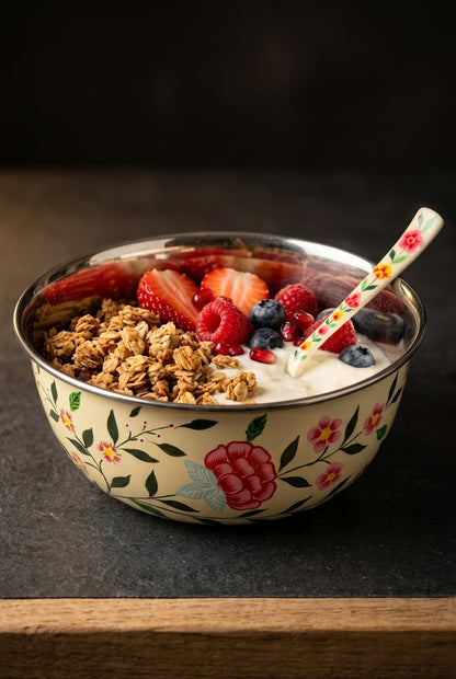 The Garden Breakfast Bowl + Spoon set — Willow