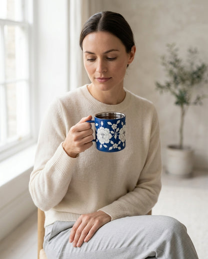 The Garden Mug — Peony