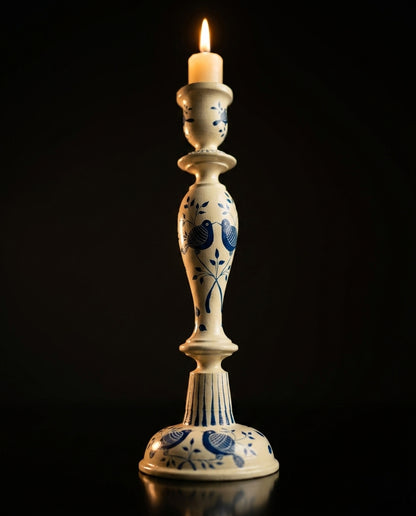 The Garden Candle Stand — Two birds