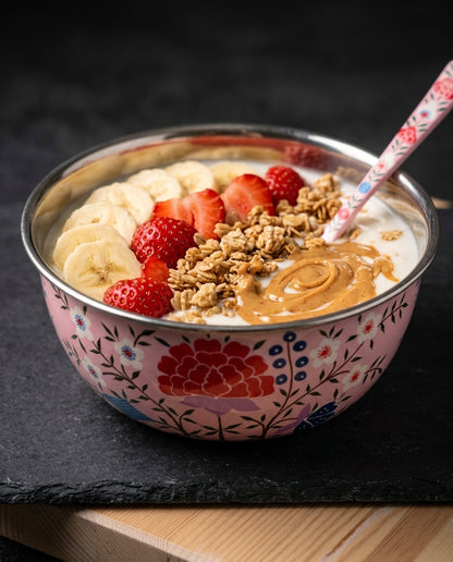 The Garden Breakfast Bowl + Spoon set — Meadow