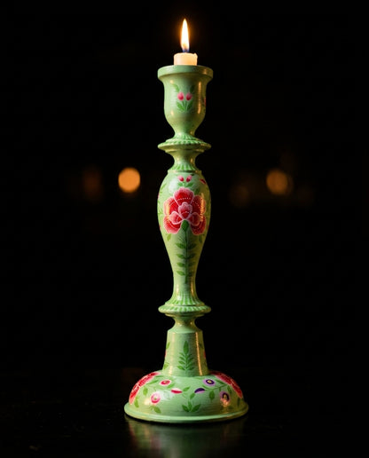 The Garden Candle Stand — Pistachio