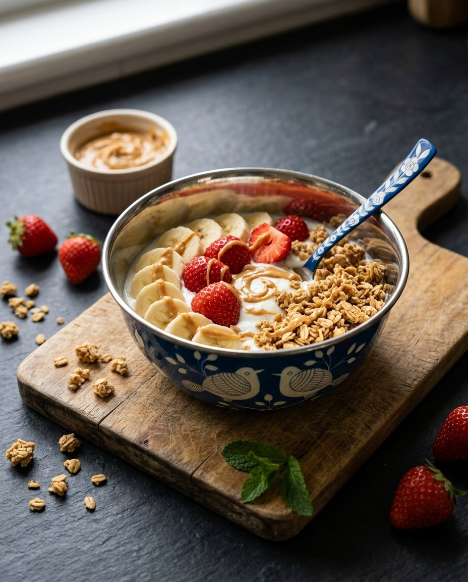 The Garden Breakfast Bowl + Spoon set — Two Birds