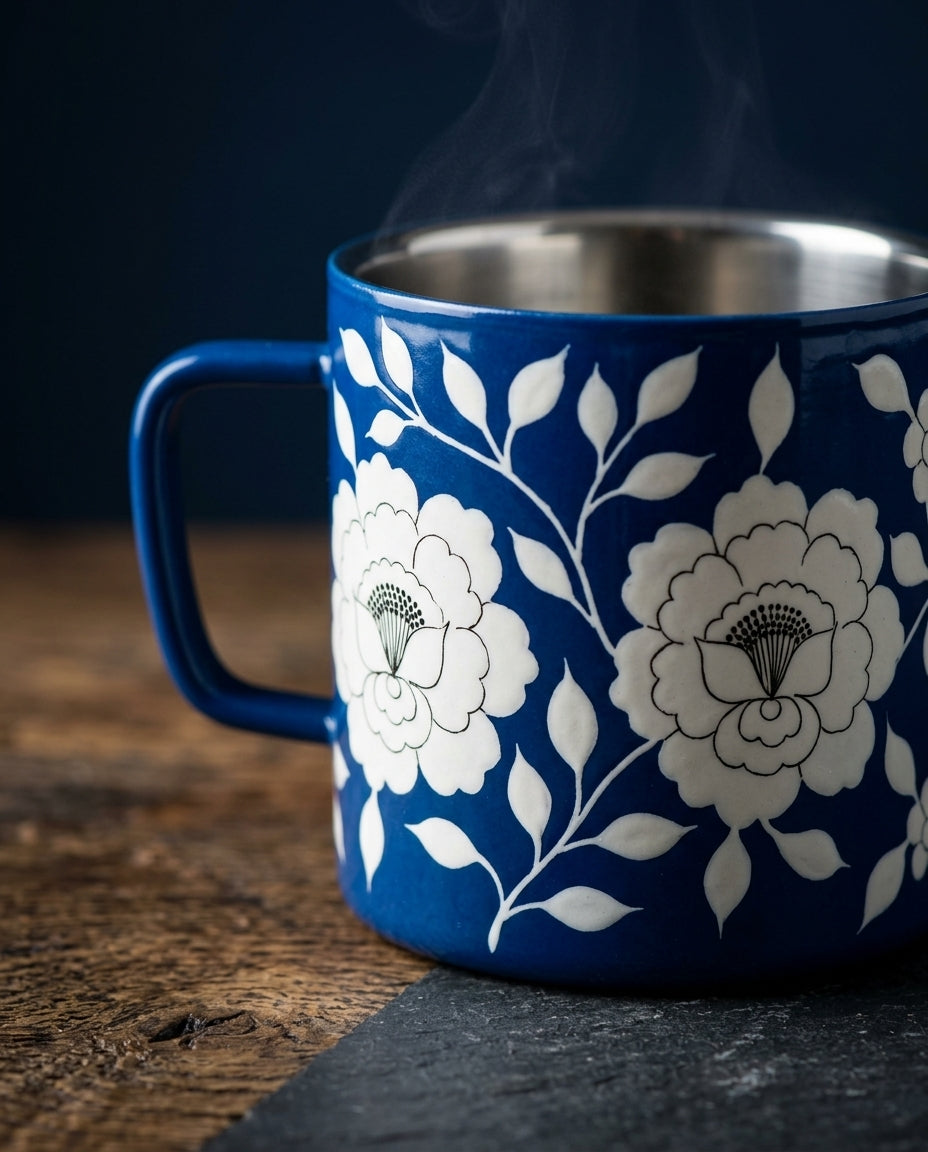 The Garden Mug — Peony