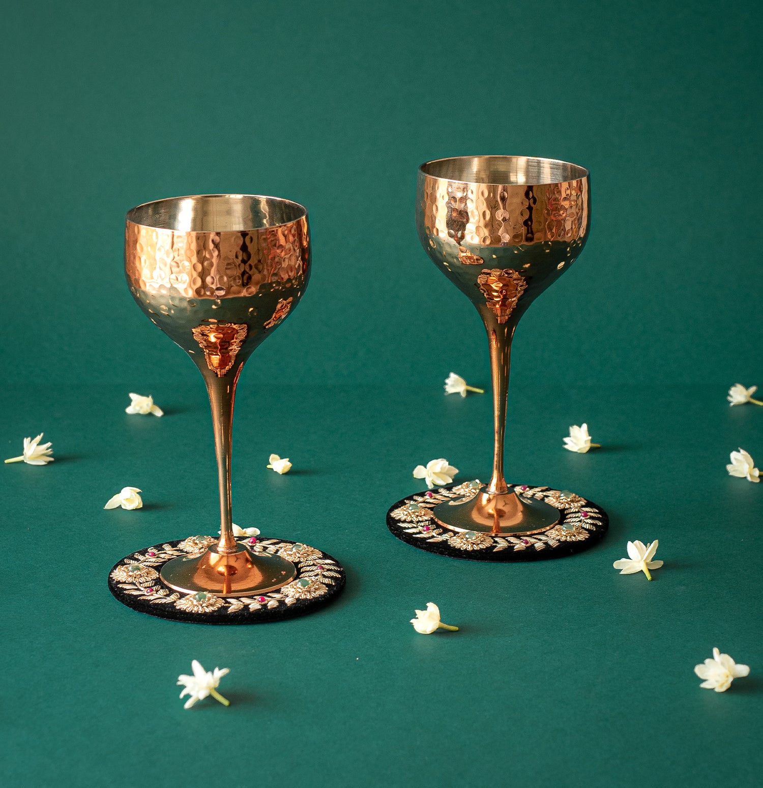 Zardozi Coasters (Set of 2)